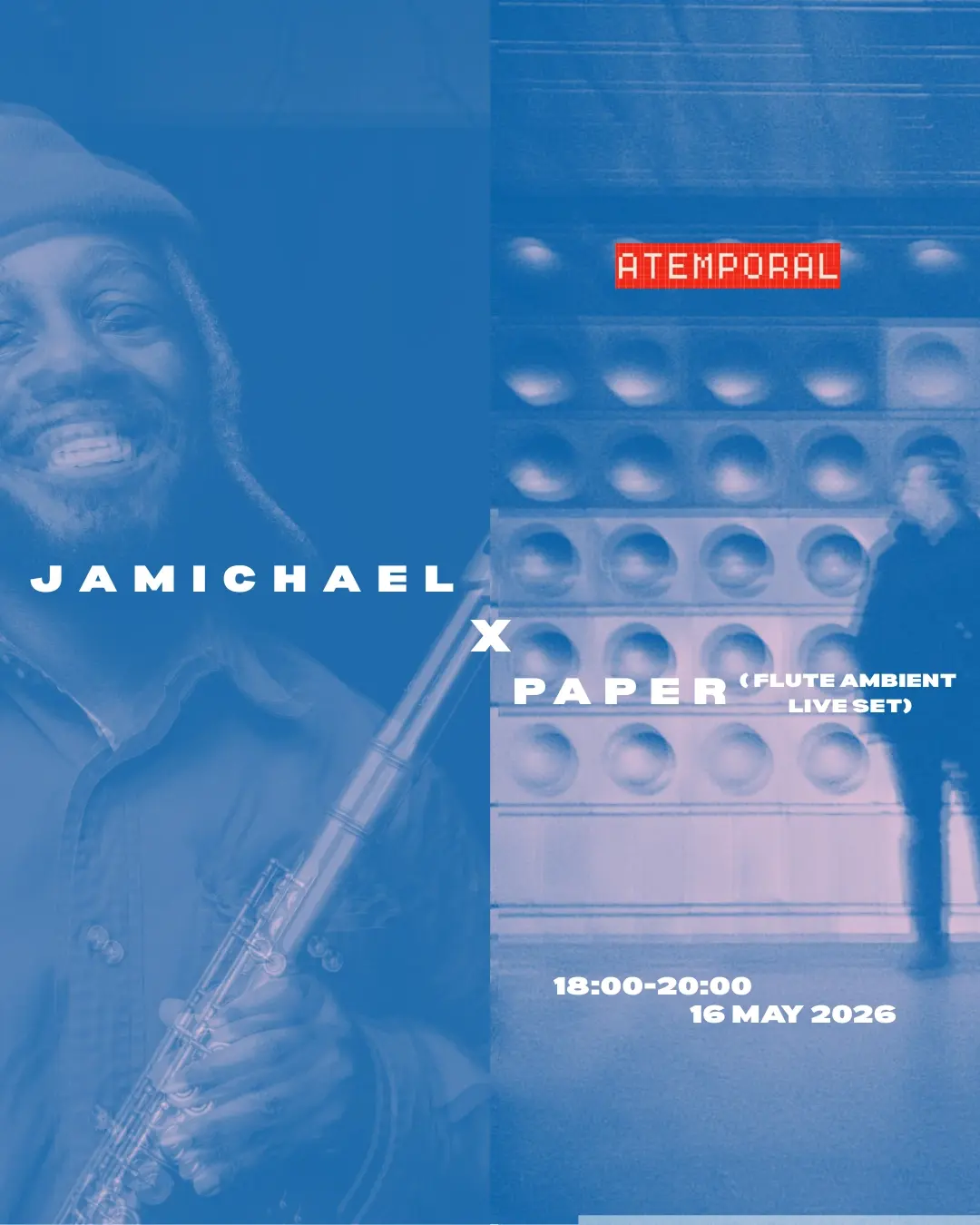 Live Performance — JaMichael & PAPER (Flute Ambient live set)