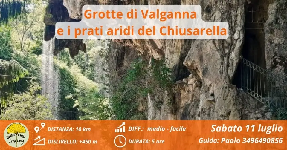 Fresco e caldo, anello tra le Grotte di Valganna e i prati aridi del Chiusarella