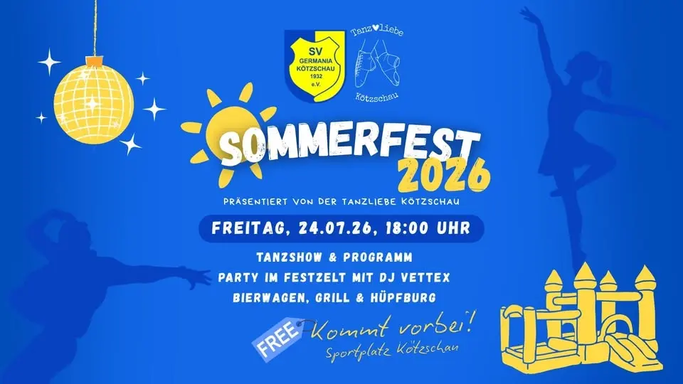 SVGK - Sommerfest 2026 - Tanzliebe Kötzschau