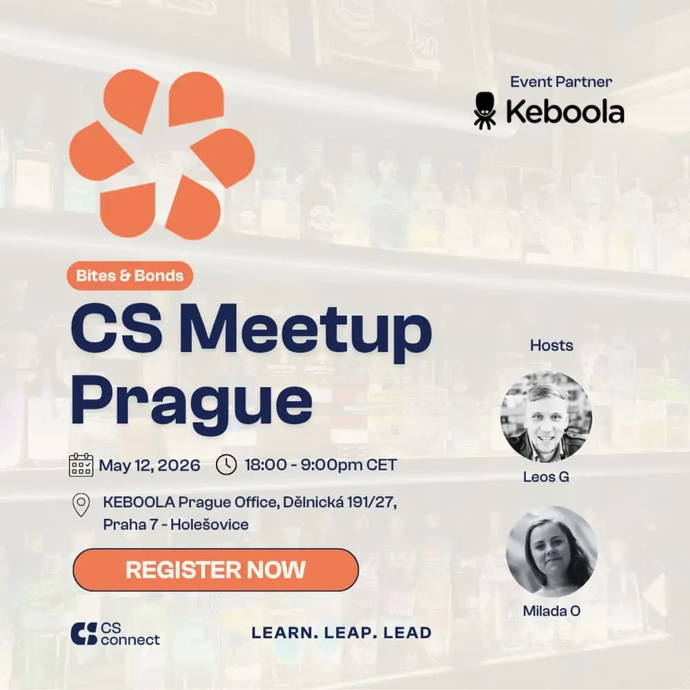 Customer Success Meetup #8 - Bites & Bonds | Prague