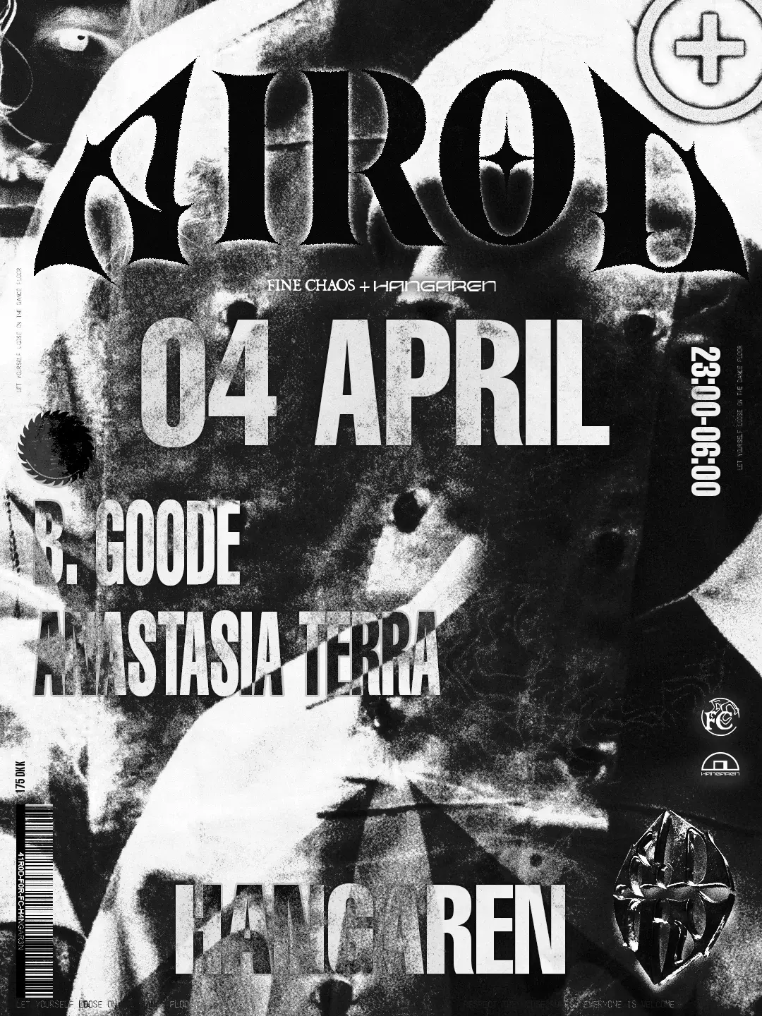 FINE CHAOS X Hangaren: Airod, B. Goode, Anastasia Terra