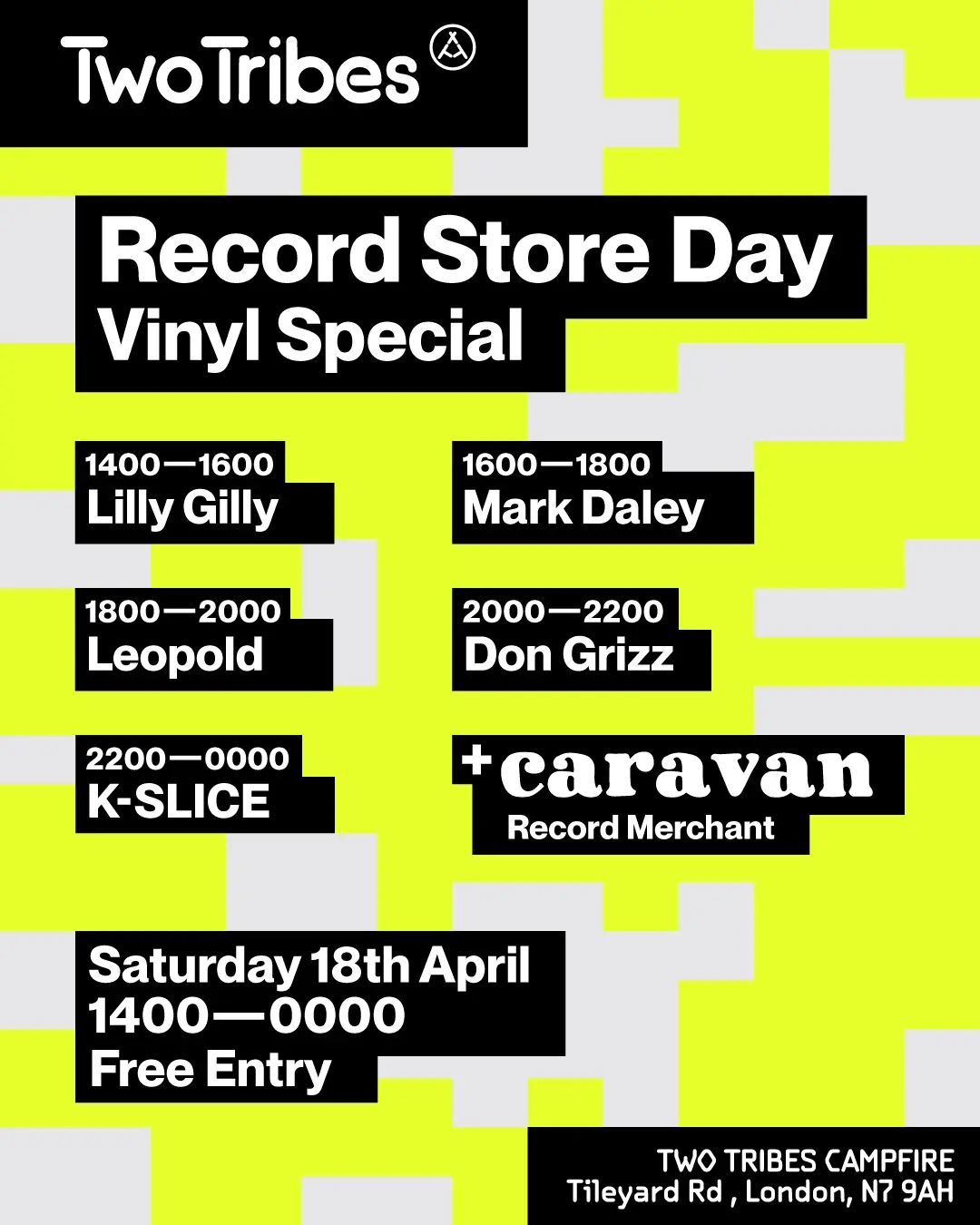 Two Tribes presents: Record Store Day Vinyl Special