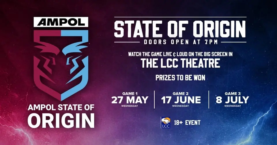 State of Origin 2026 | LCC Theatre