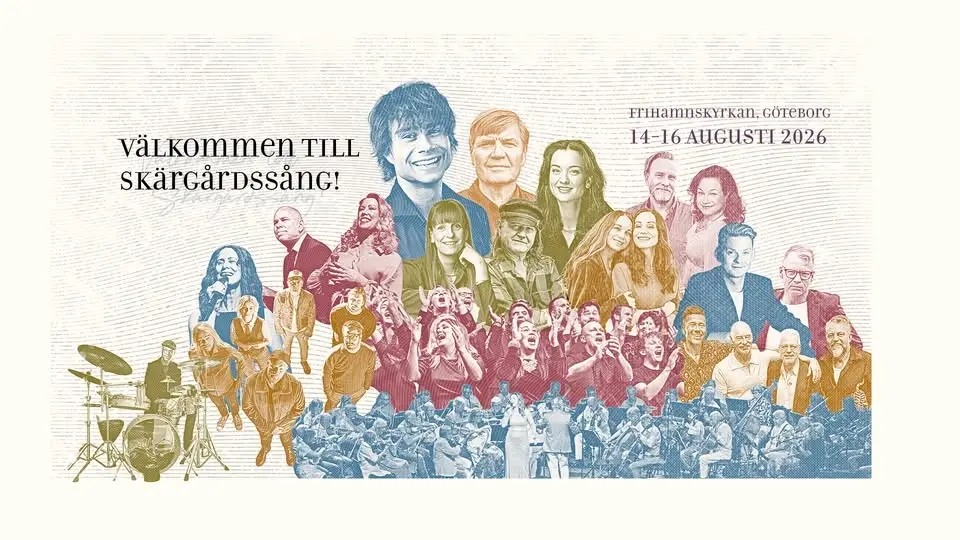 Göteborg, Sweden: Alexander Rybak and Ebba Lejonclou at "Skärgårdssång"