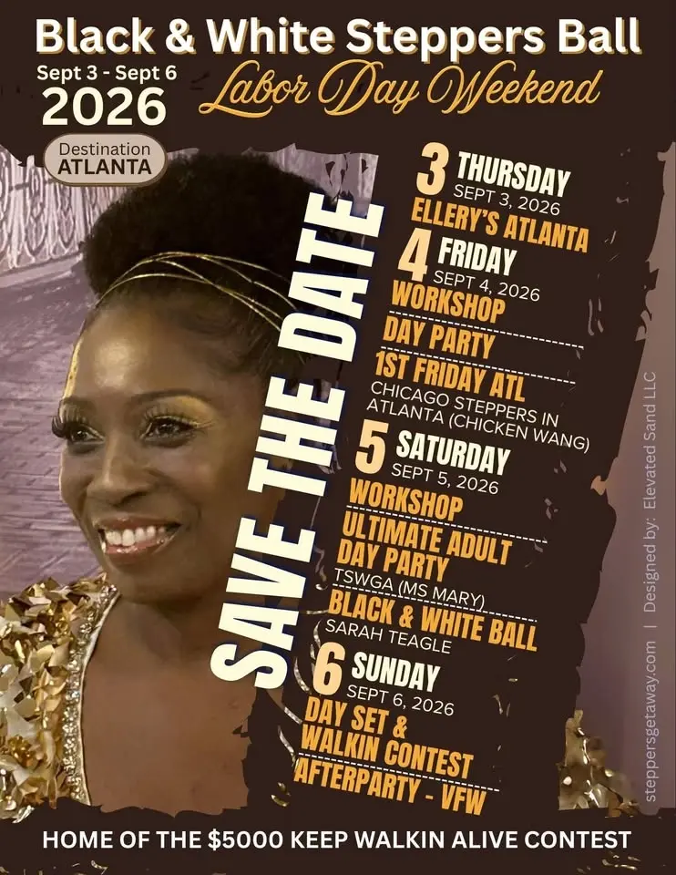 The Black & White Steppers Ball | Atlanta | LDW: 2026