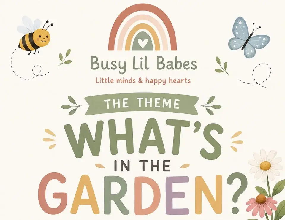 Whats In The Garden-Messy Sensory Play