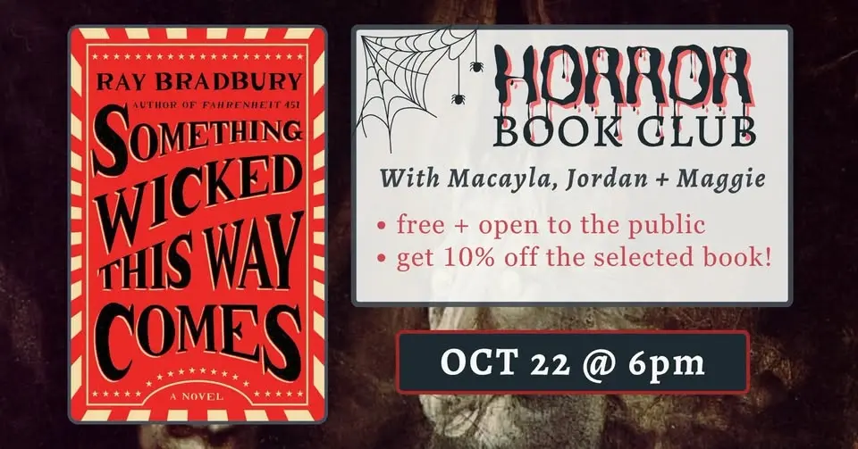 Horror Book Club: "Something Wicked This Way Comes"