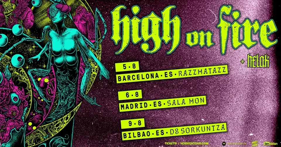 High On Fire + Helak en Barcelona