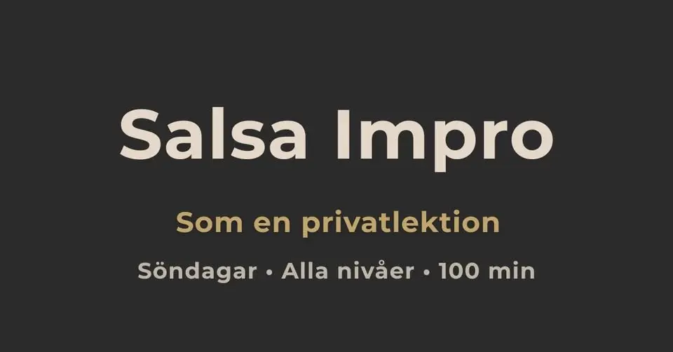 Salsa Impro
