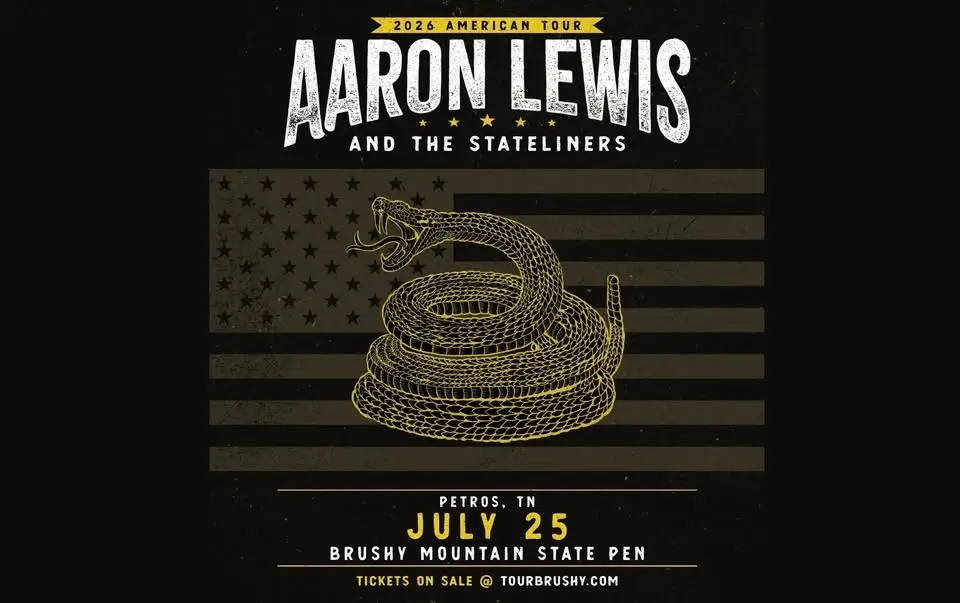Aaron Lewis And The Stateliners: 2026 American Tour