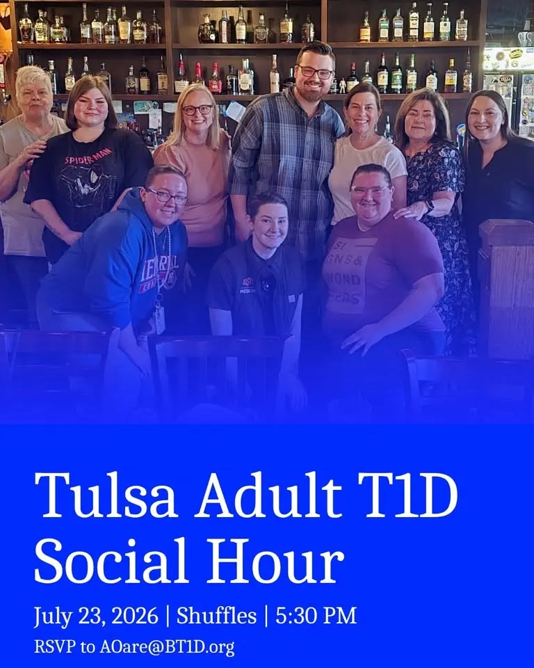 Tulsa T1D Adult Social Hour