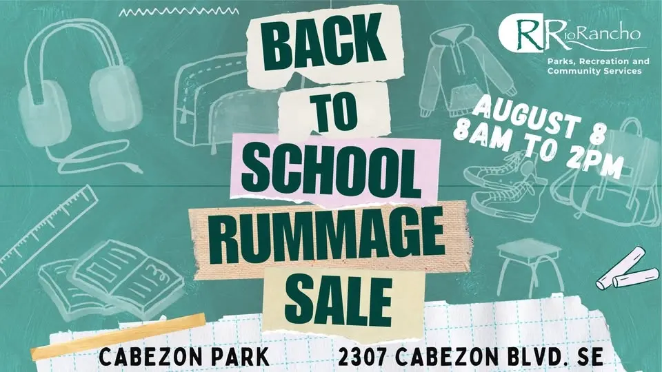 Cabezon Park's Back to School Rummage Sale