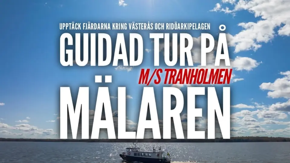 Guidad tur på Mälaren - 6 turer