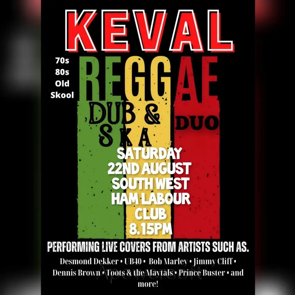 Keval Duo Debut at South West Ham Labour Club