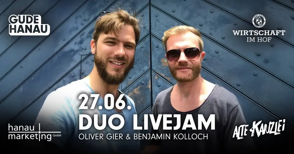 DUO LIVEJAM – Oliver Gier & Benjamin Kolloch · Live-Jam mit Jazz & Pop