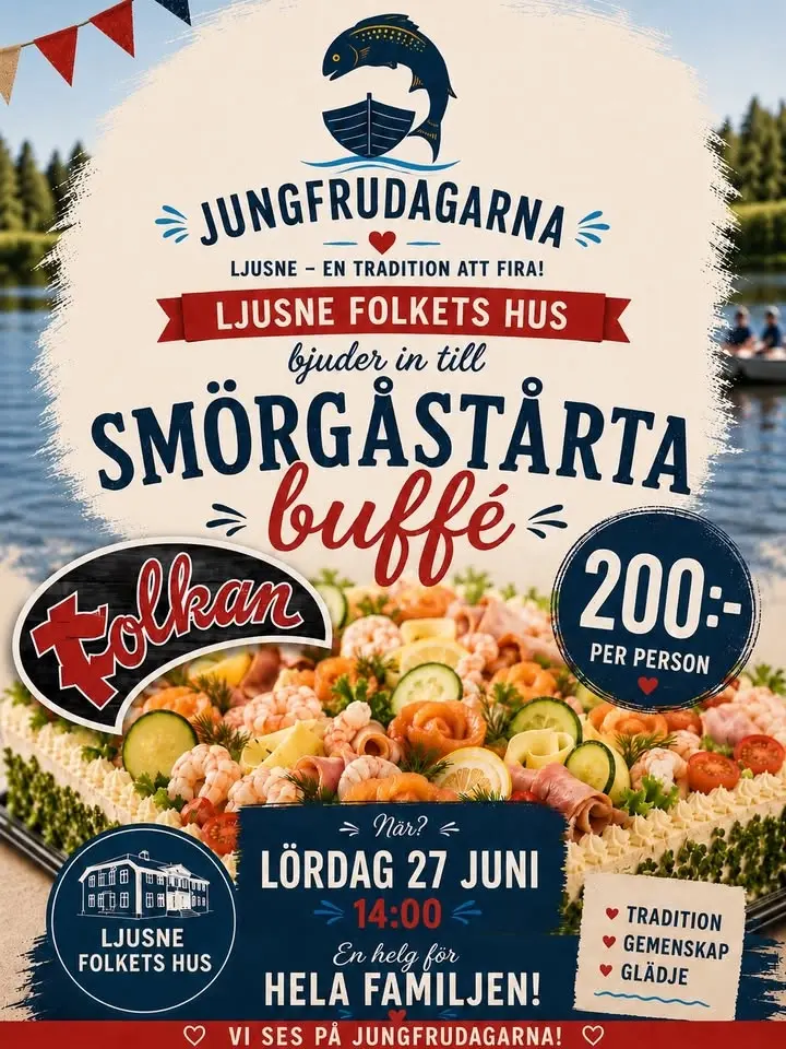 Smörgåstårtsbuffé