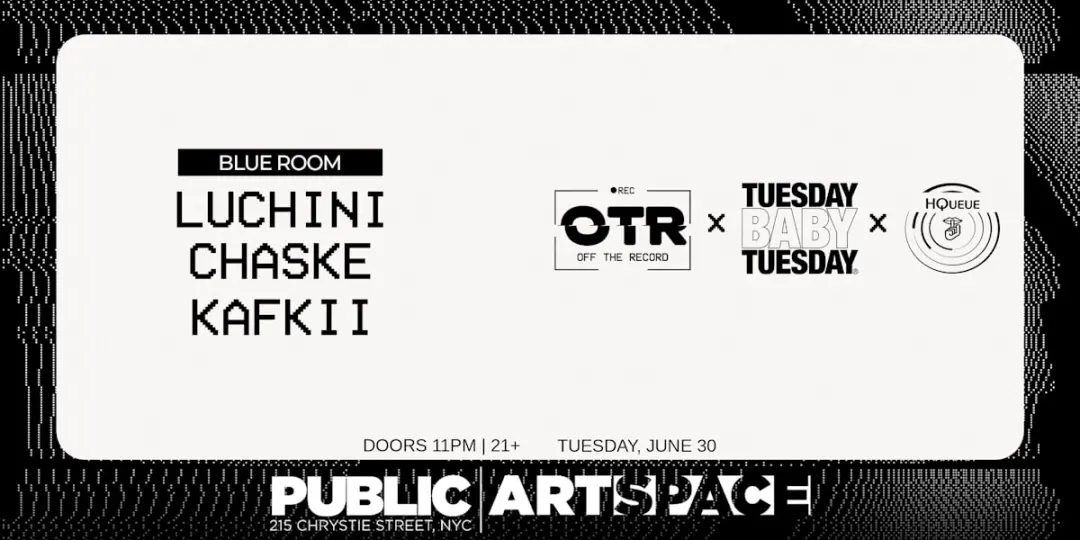Off The Record Tuesday Sessions At Public Hotel 063026