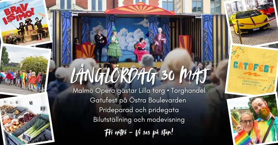 Långlördag 30 maj: Malmö Opera på Lastbil l Kristianstad City