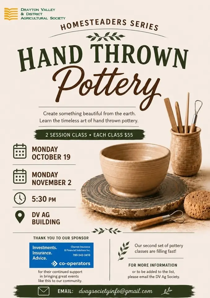 Homesteader: Hand thrown Pottery 