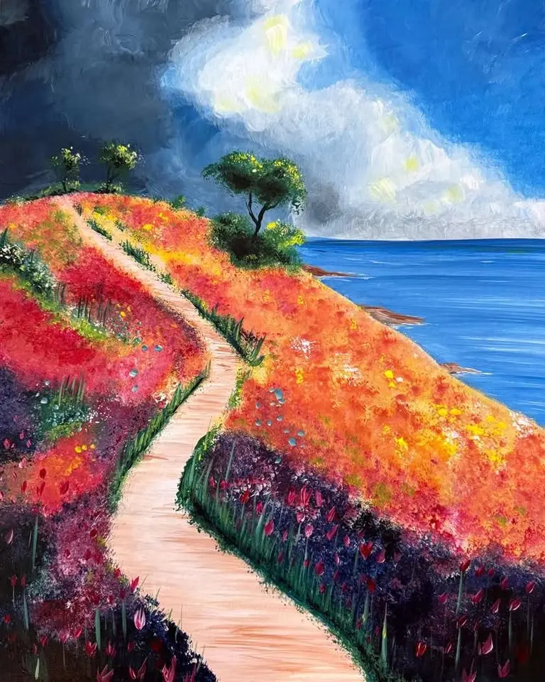 Mimosa Sunday! Sip & Paint 'Paradise Point' with us!