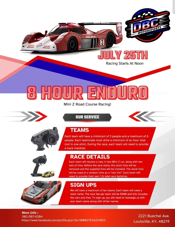 Kyosho Mini Z 8 Hour Enduro