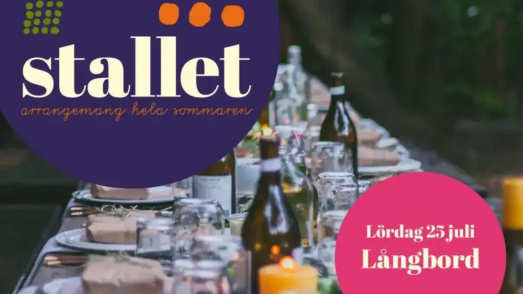 Långbord i Stallet