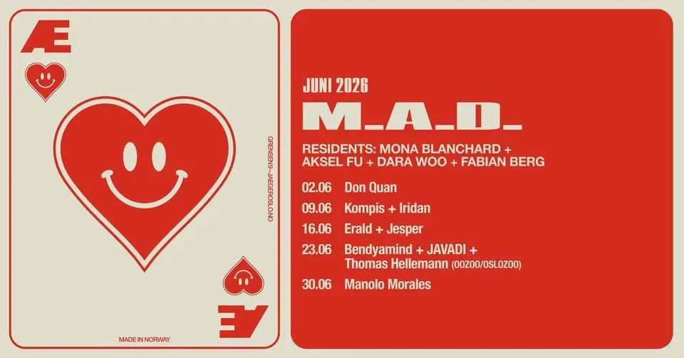 M.A.D: Mona Blanchard + Aksel FU + Dara Woo + Fabian Berg