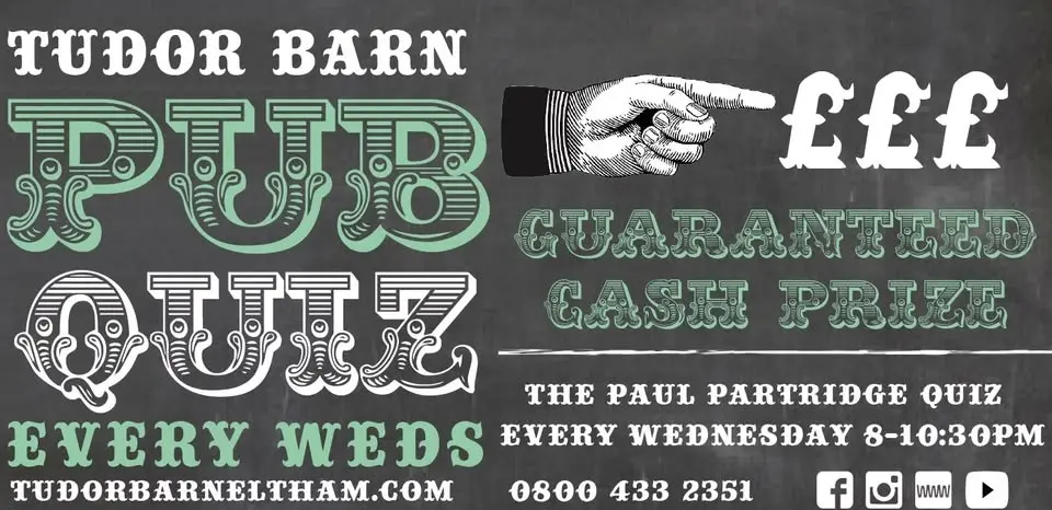 Pub Quiz at Tudor Barn Eltham