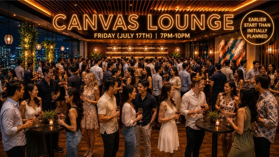 Updated 🥂 Ladies FREE Entry 🥂 : 🍷 Elegant Canvas Lounge @ 4 Star Ginza Hotel