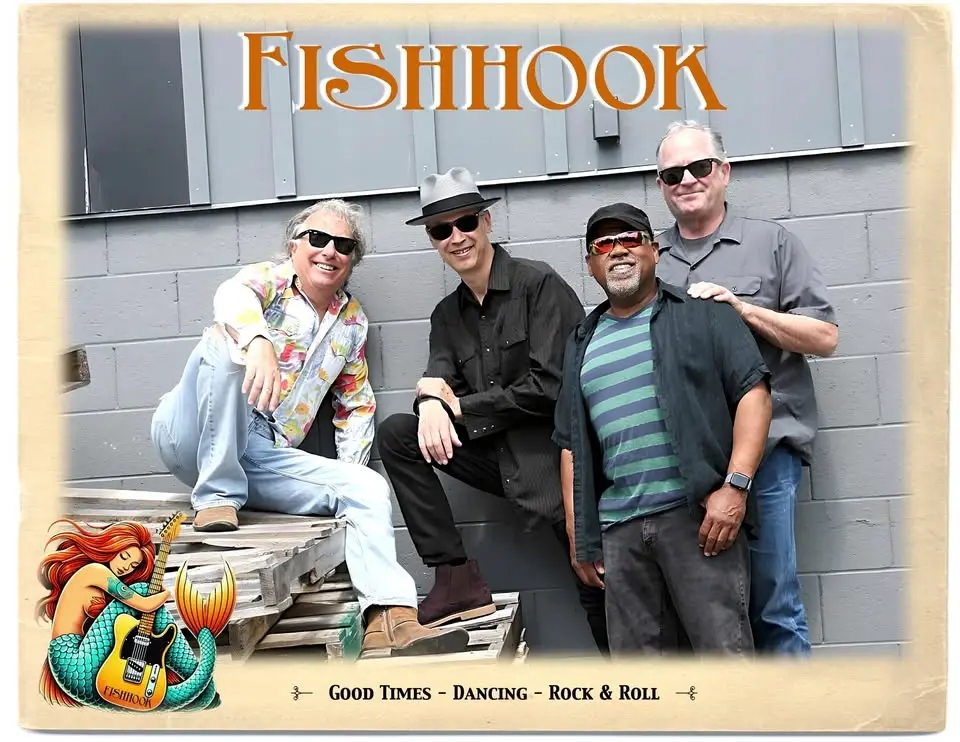 Fishhook ROCKS the AFTER PARTY! - SC Wharf Tuesday Summe Concert - June 23rd