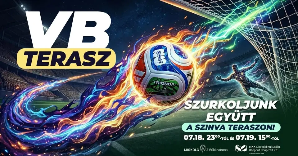 VB Terasz - közös meccsnézés a Szinva teraszon