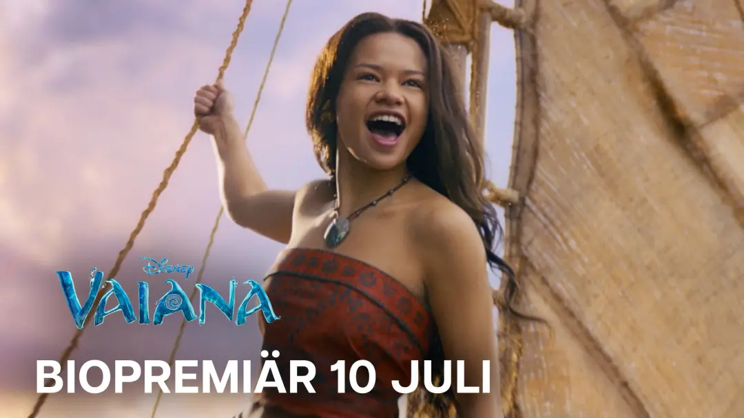 Vaiana (Tal: Svenska (dubbat)) (Text: Svenska)