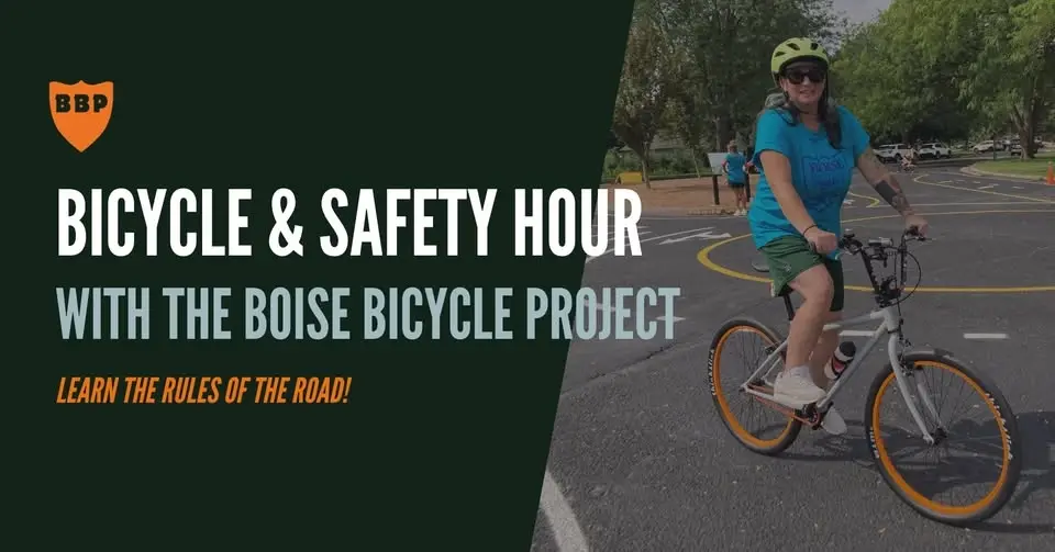 Bicycle & Safety Hour for Adults with the Boise Bicycle Project