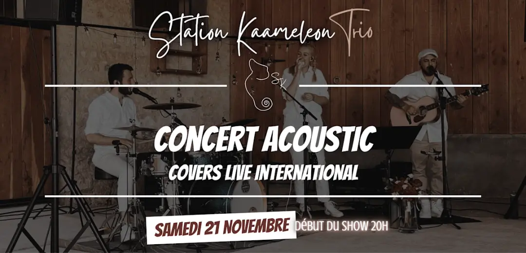 Concert Station Kaameleon - 21 Novembre