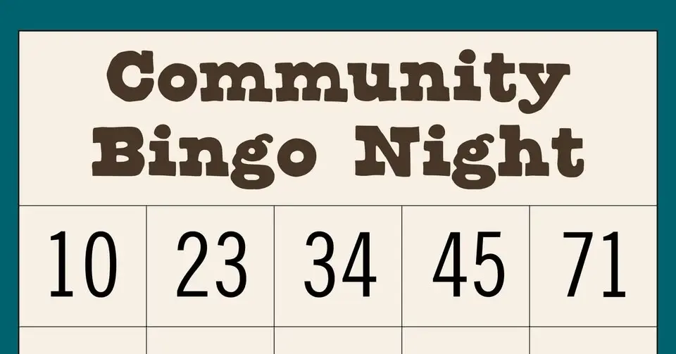 Community Bingo Night