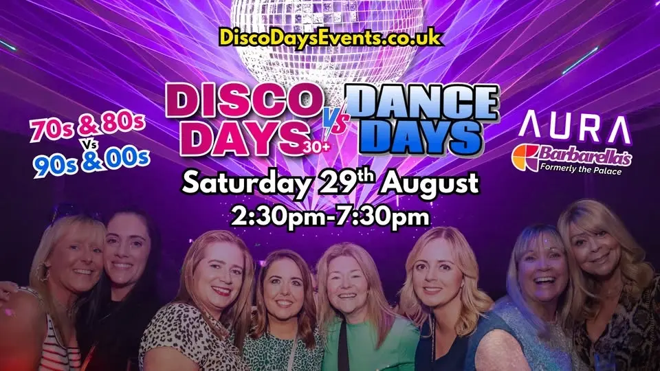 Disco Days - 29th August 🪩 Aberdeen