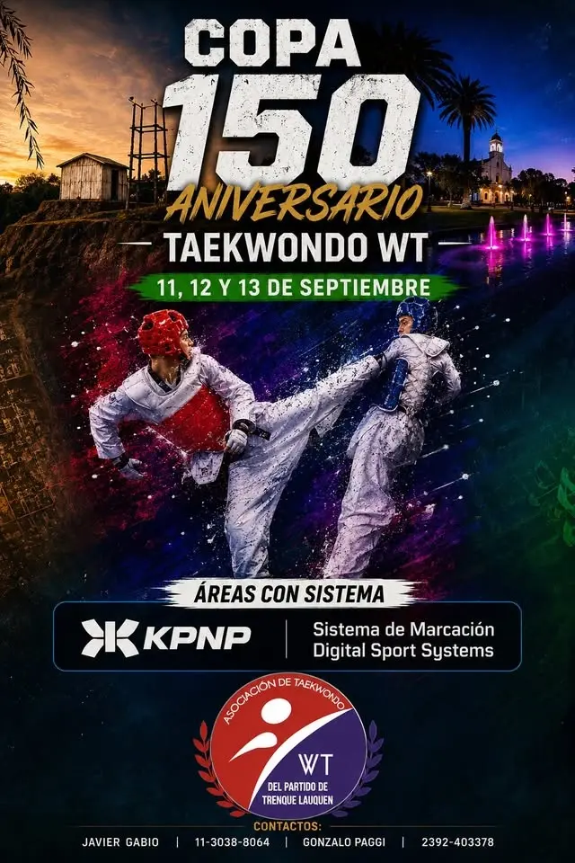 Copa 150 Aniversario Taekwondo WT Trenque Lauquen