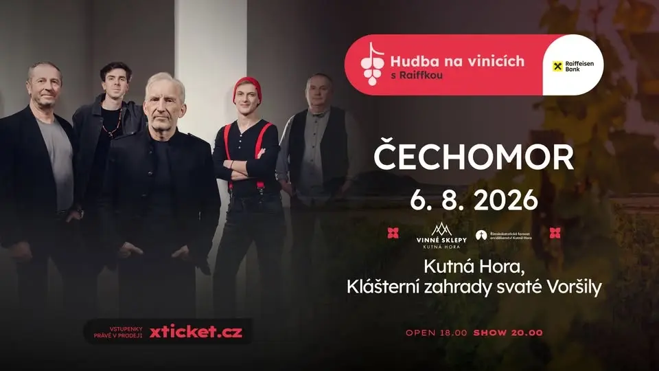 Čechomor - Vinné sklepy Kutná Hora - 6. srpna