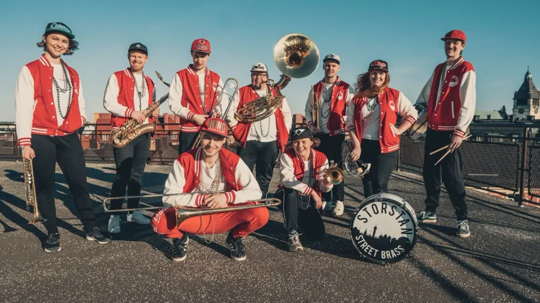 Storstan Street Brass - konsert i Åre