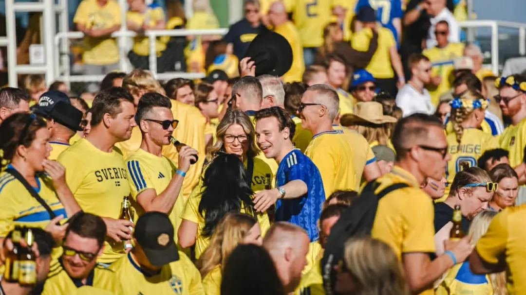 Fotbolls VM Sverige-Frankrike
