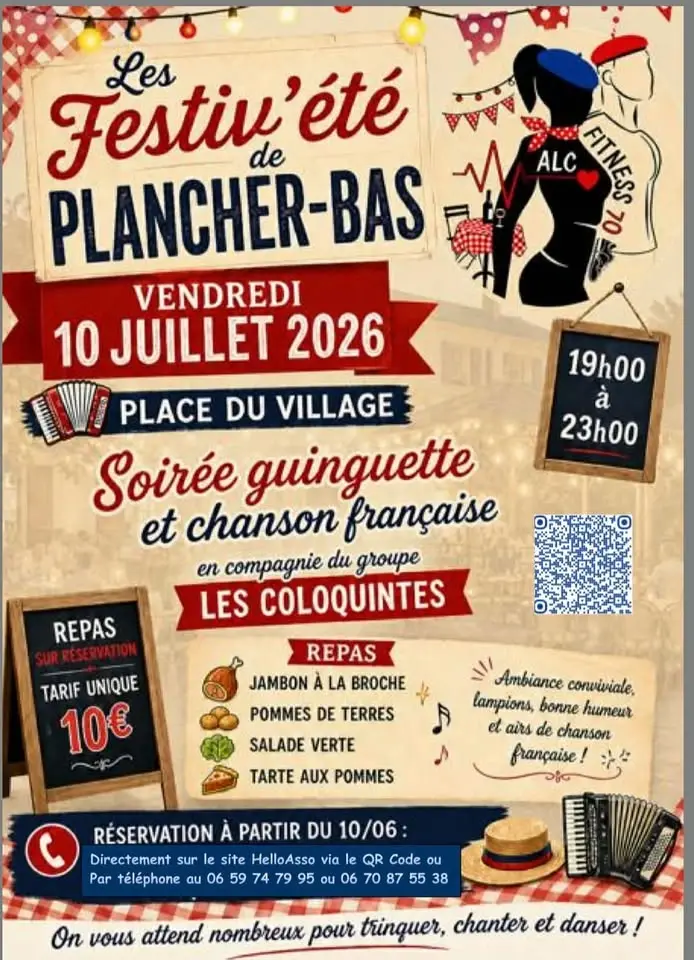 Soirée guinguette et chanson française 🇫🇷