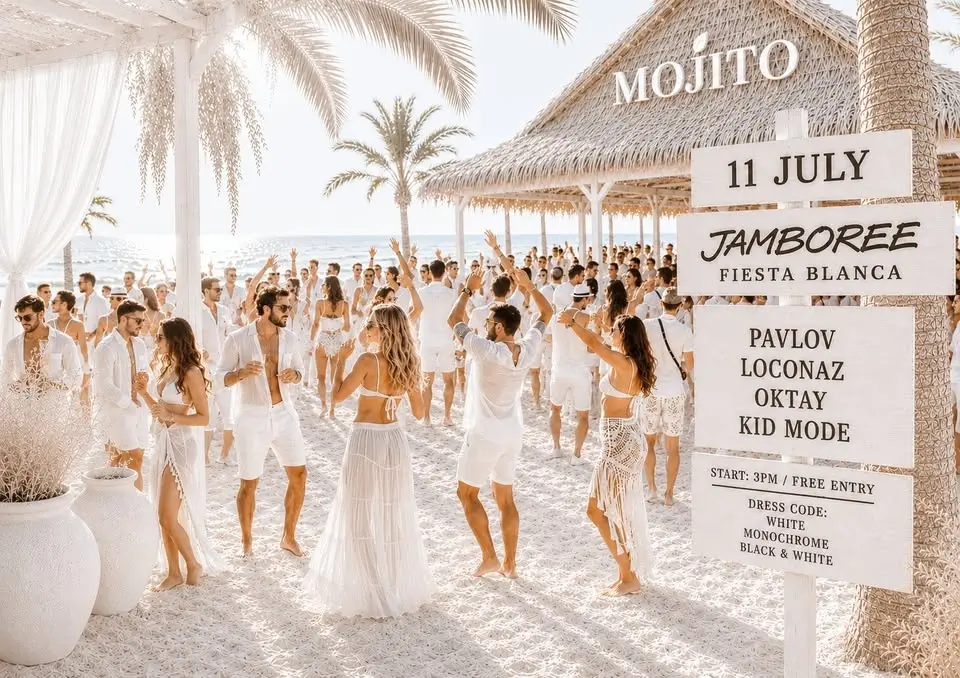Jamboree: Fiesta Blanca x Mojito Beach