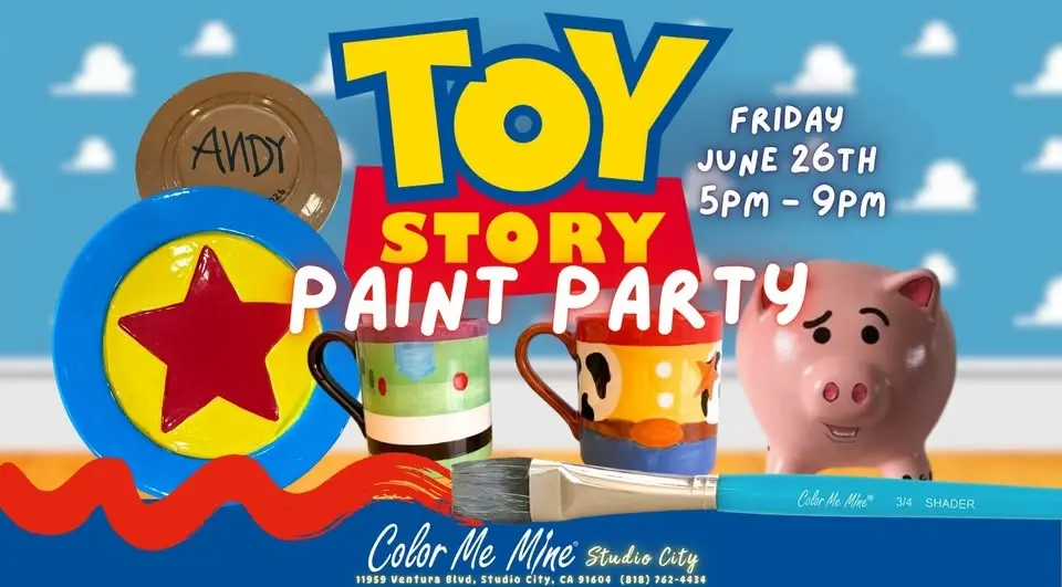 TOY STORY PAINT PARTY