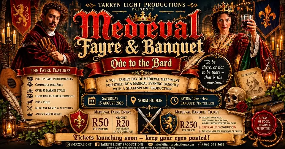 Medieval Fayre & Banquet : Ode to the Bard