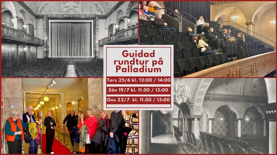 Guidad rundtur anrika på Palladium, Malmö