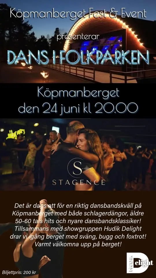Danskväll på berget! 💃🕺