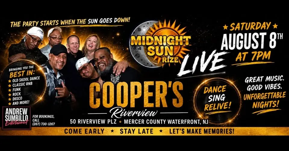Midnight Sun Rize performs at Cooper's Riverview!