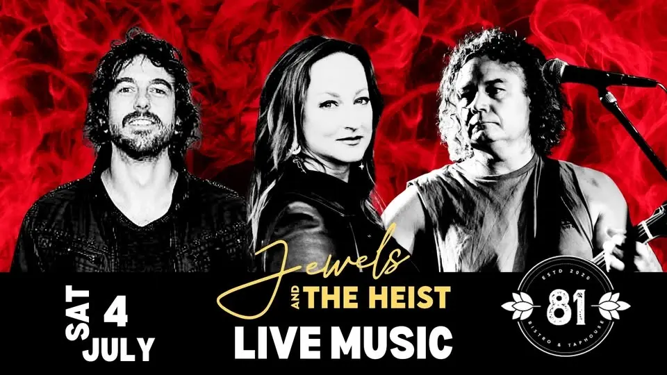 LIVE MUSIC Jewels and the Heist TRIO
