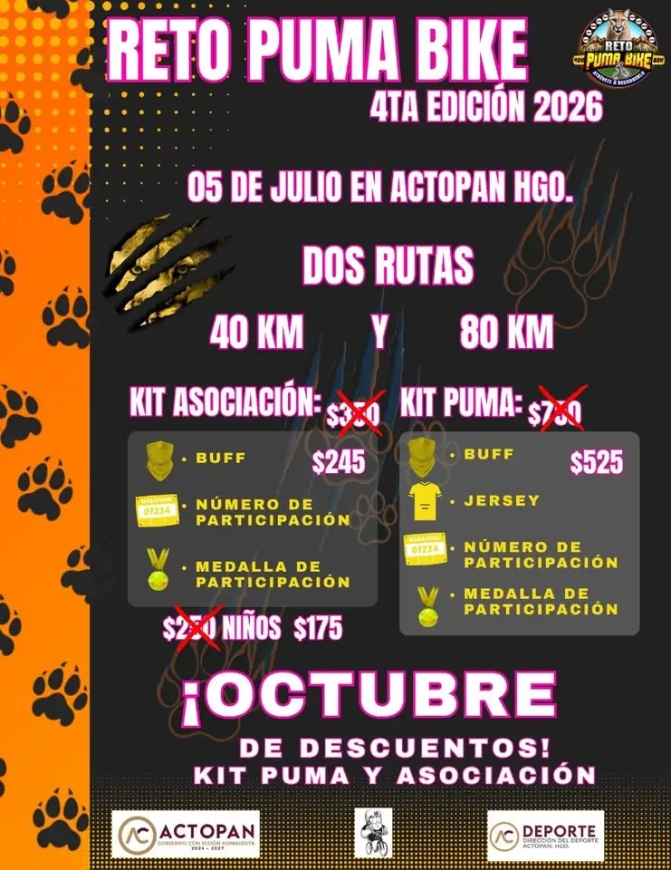 Reto Puma BIKE 4ta edición 