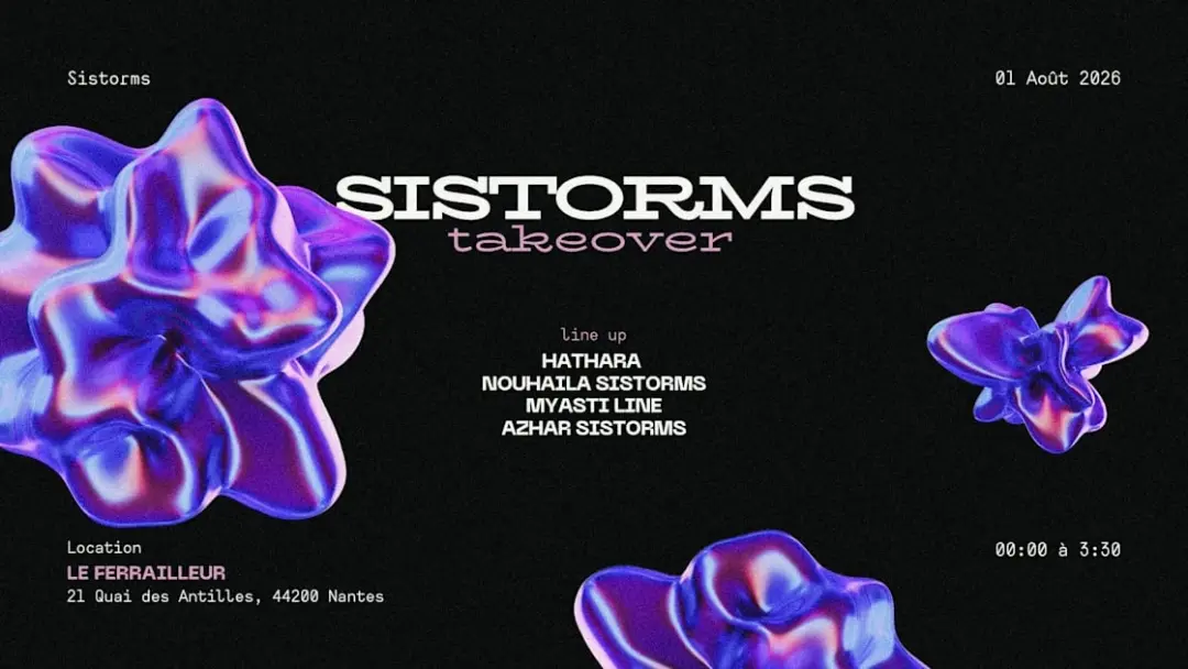 Sistorms Takeover Summer Edition - Prix Libre